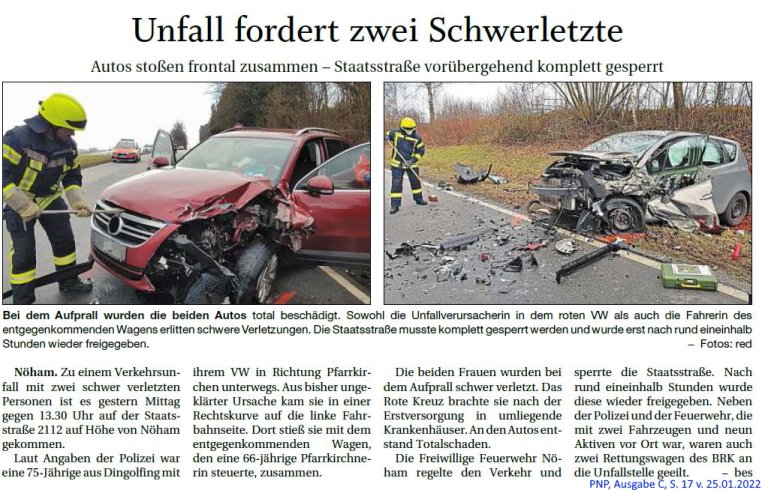 Grossansicht in neuem Fenster: Unfall Nöham